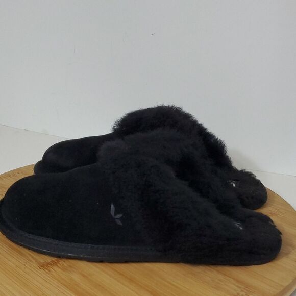 Koolaburra bu UGG Women's Milo Slipper Black Size 6 NWOT - Picture 4 of 8